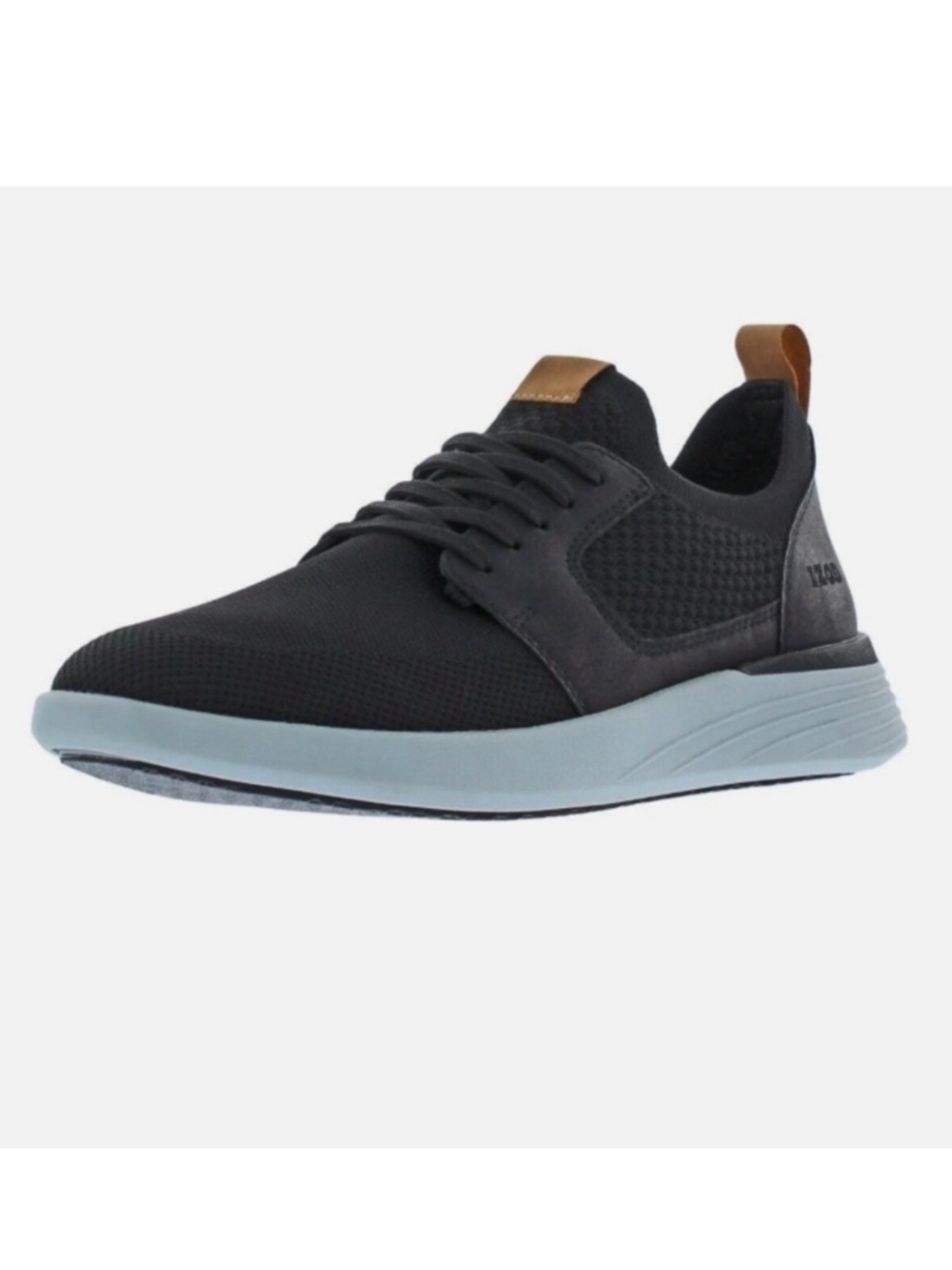IZOD Bannister Men's Lace Up Memory Foam Shoe Classic Black